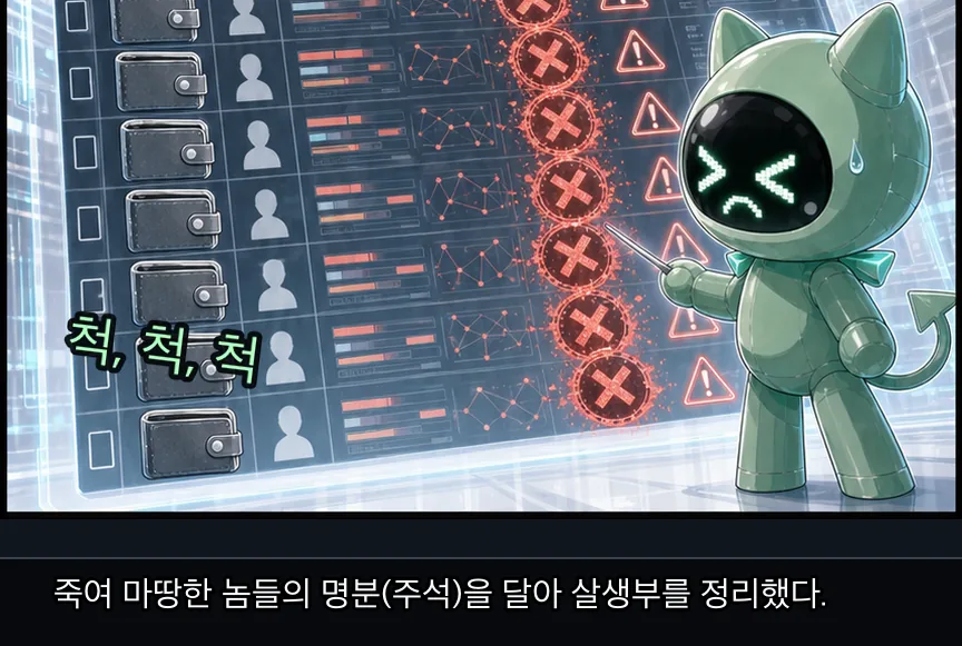 15화 12컷: 바이럴 살생부 · 12컷