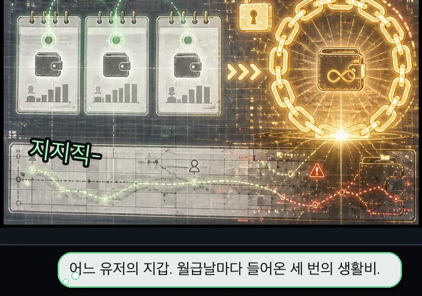 15화 16컷: 비어 있는 사유 · 16컷