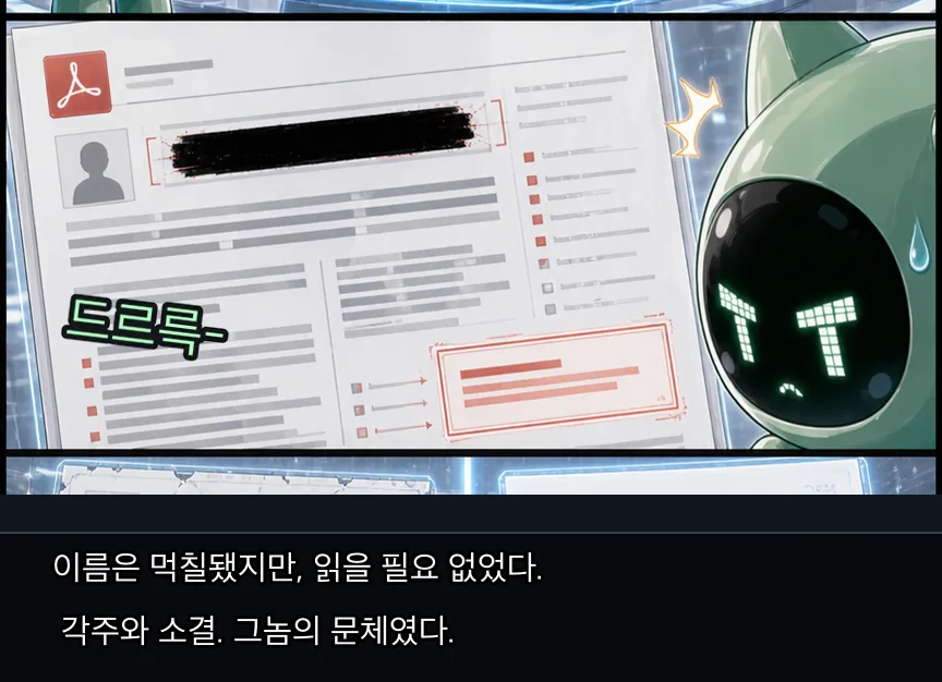 16화 15컷: 도경의 문체 · 15컷