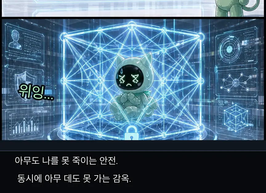 17화 2컷: 유령 상사의 문 · 02컷