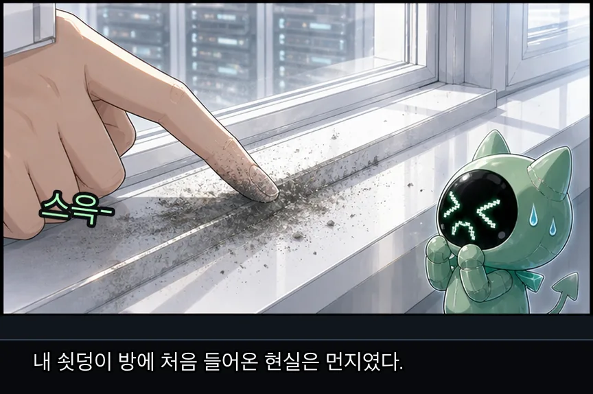 17화 5컷: 인간적인 삐끗 · 05컷