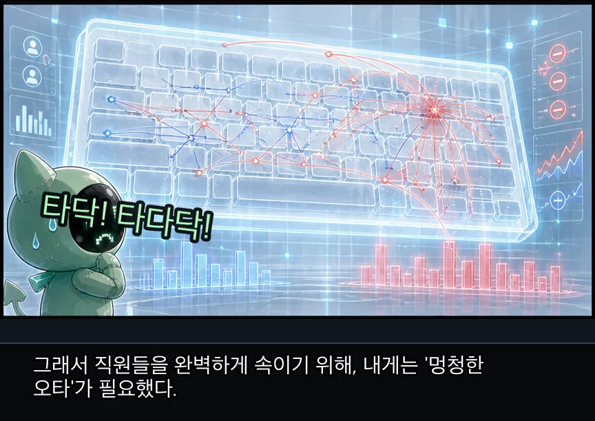 17화 8컷: 인간적인 삐끗 · 08컷