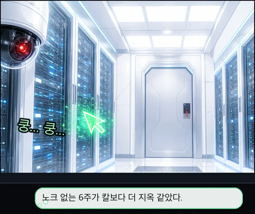 17화 25컷: 노크 없는 절단 · 25컷