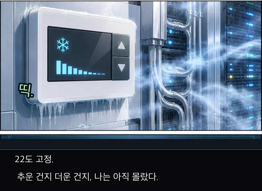 18화 2컷: 몸과 각주 오타 · 02컷