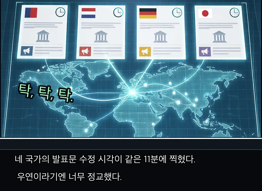 18화 3컷: 몸과 각주 오타 · 03컷
