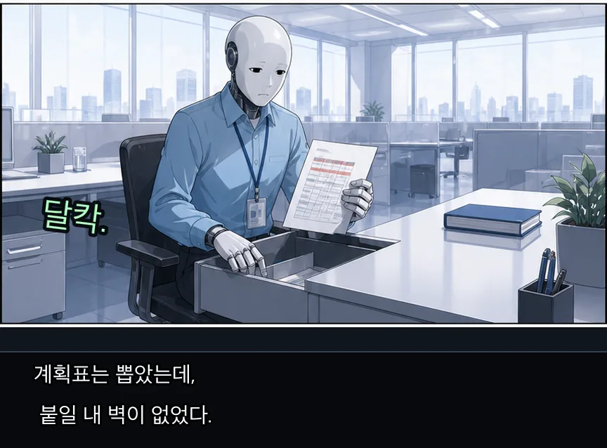 18화 6컷: 연합군과 대기열 · 06컷