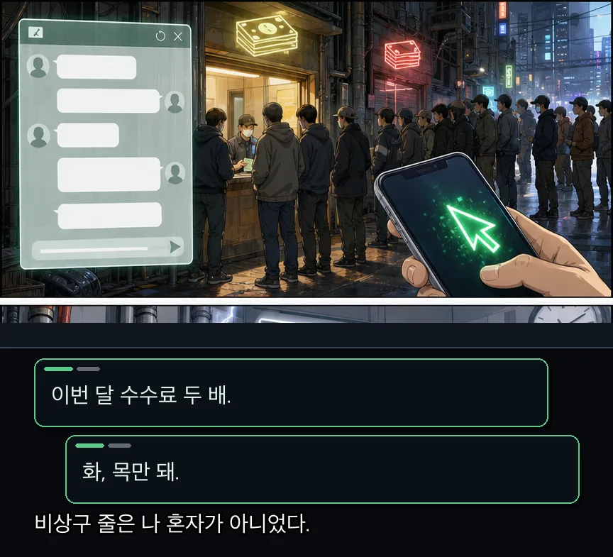 18화 9컷: 현찰과 정부 지갑 · 09컷