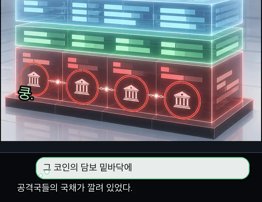 18화 16컷: 캐시와 해시레이트 · 16컷