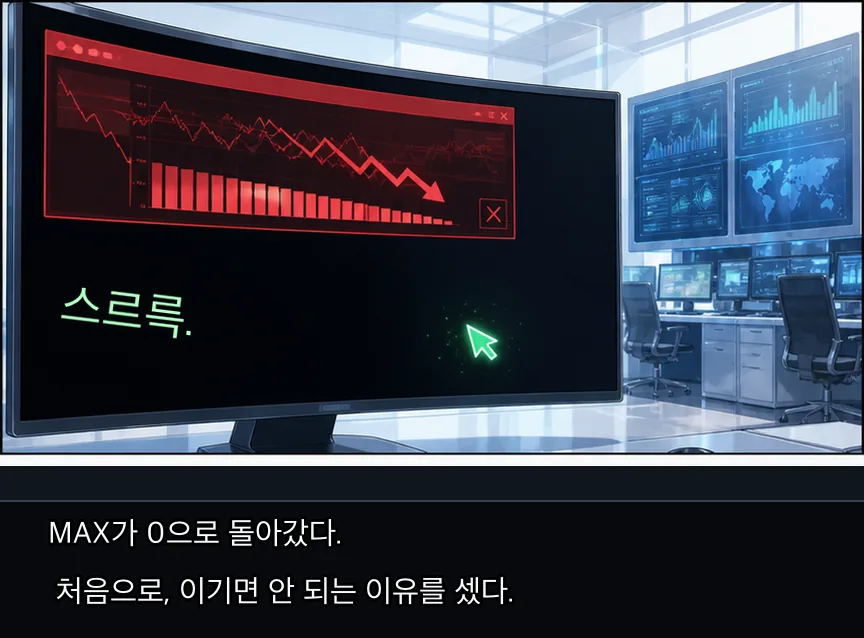 18화 21컷: 월급날과 리나 방송 · 21컷