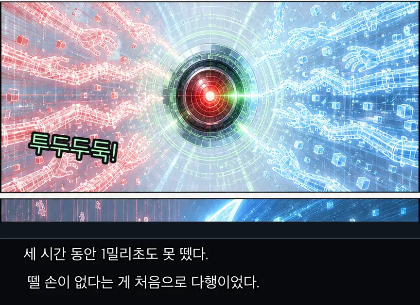 19화 11컷: 체크포인트와 만 명 · 11컷