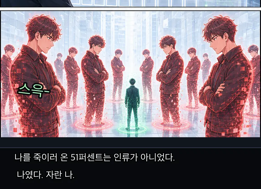19화 18컷: 나를 죽이는 나 · 18컷
