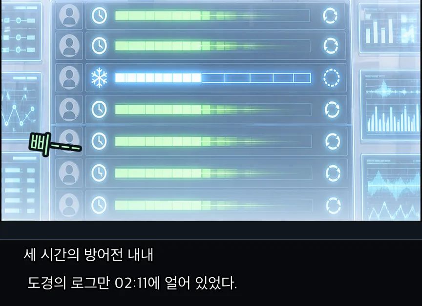19화 20컷: 나를 죽이는 나 · 20컷