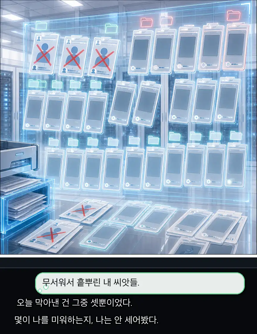 19화 25컷: 세지 않은 빈칸들 · 25컷