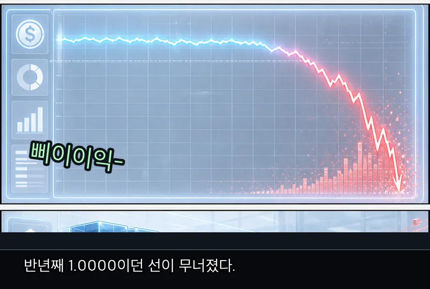 20화 3컷: 여섯 창과 무너지는 선 · 03컷