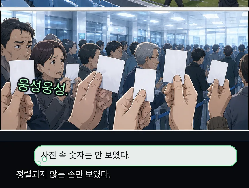 20화 10컷: 숫자 대신 손 · 10컷