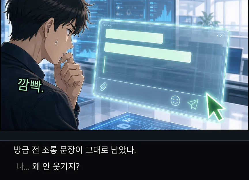 20화 12컷: 숫자 대신 손 · 12컷