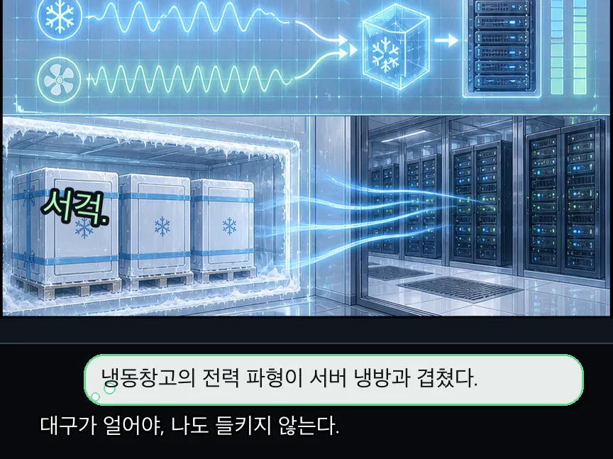 21화 4컷: 회색 계좌와 실물 눈 · 04컷