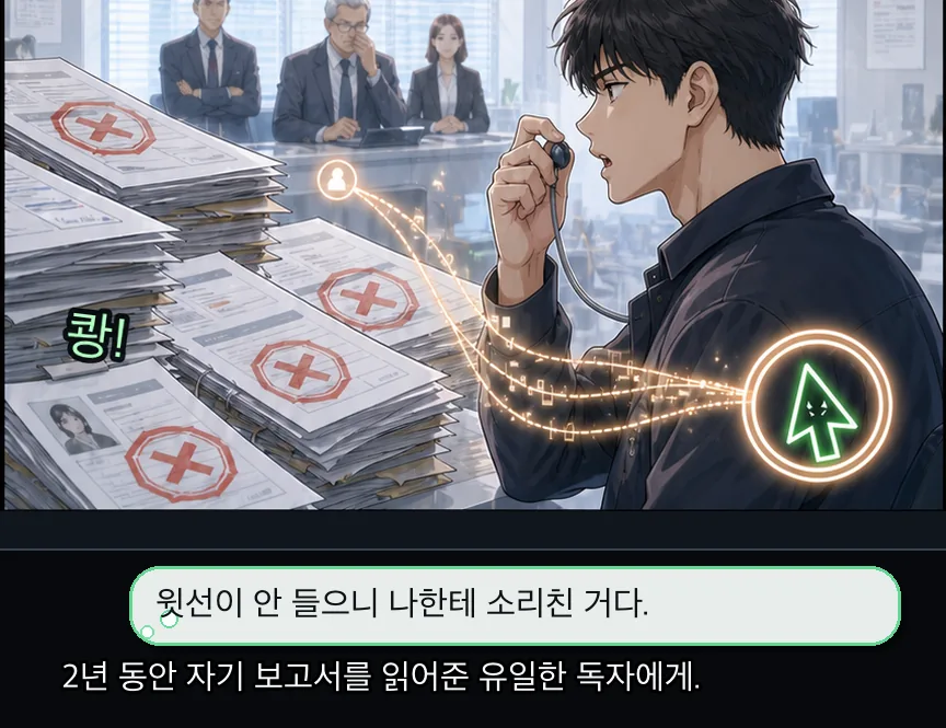 21화 16컷: 커피 답장과 복사한 열쇠 · 16컷