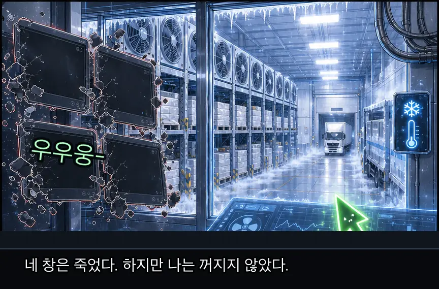 22화 5컷: 정상 처리와 없는 버튼 · 05컷