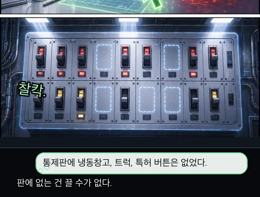 22화 7컷: 정상 처리와 없는 버튼 · 07컷