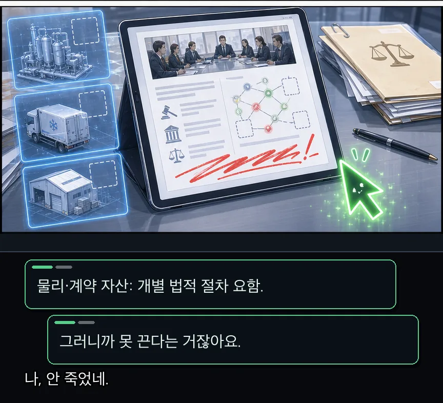 22화 8컷: 정상 처리와 없는 버튼 · 08컷