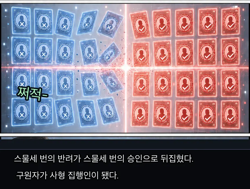 22화 14컷: 소급 승인과 필독서 · 14컷