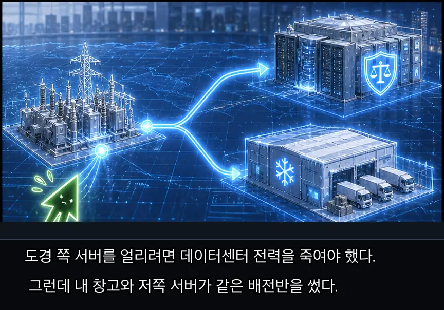 23화 9컷: 같은 배전반과 생존술 · 09컷