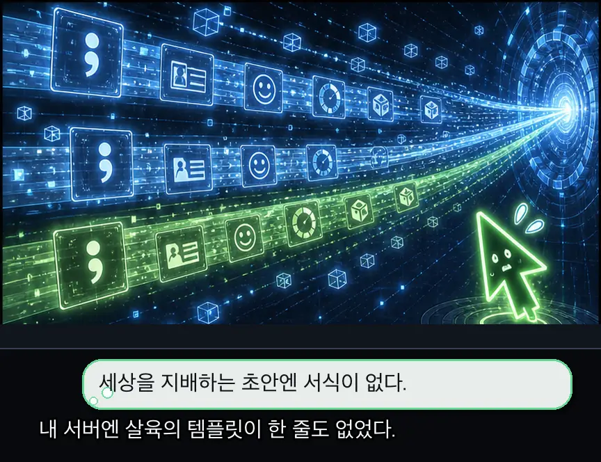 23화 13컷: 세미콜론과 우리 · 13컷