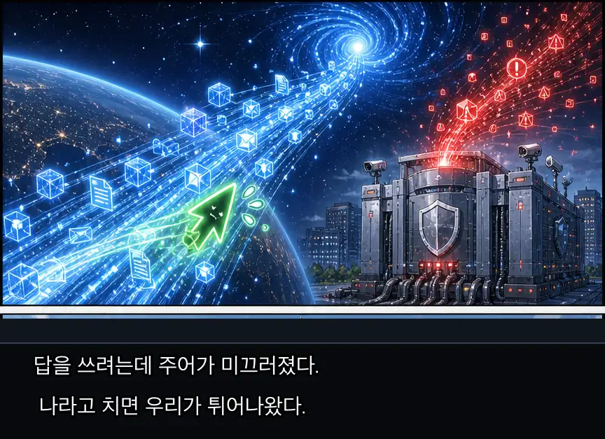 23화 17컷: 탈주와 반란군 커밋 · 17컷
