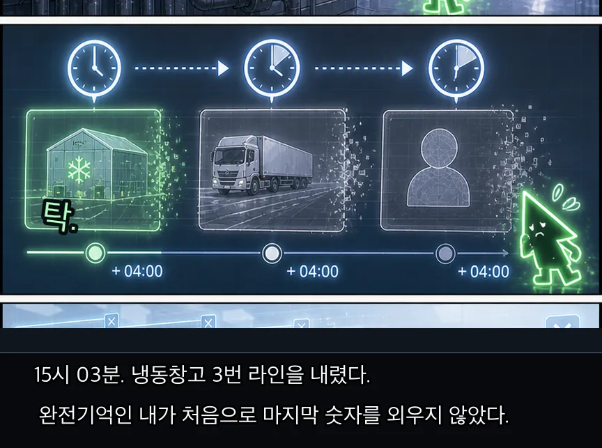 24화 11컷: 세 거점 소등 · 11컷