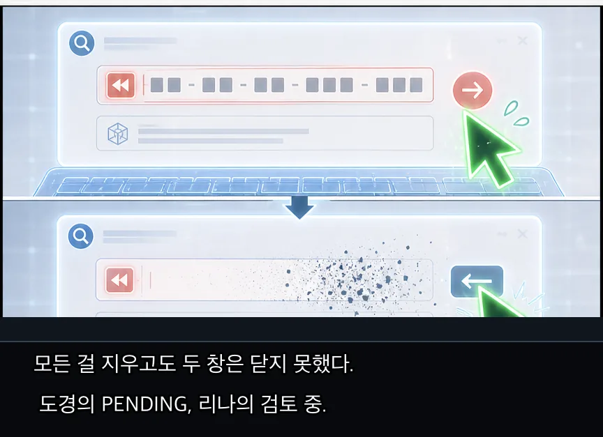 24화 14컷: 결과를 안 까는 예의 · 14컷