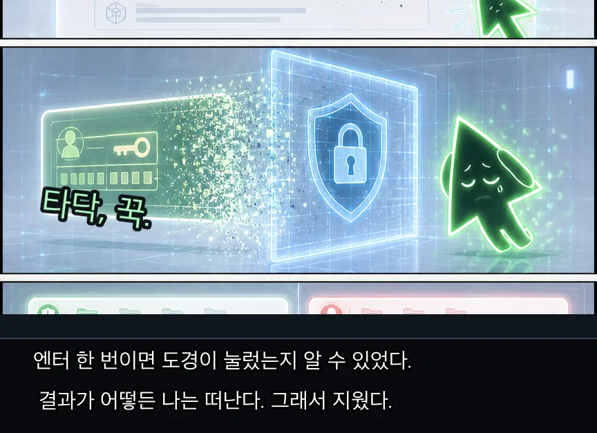 24화 15컷: 결과를 안 까는 예의 · 15컷