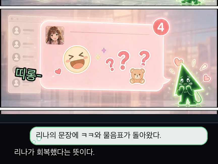 에필로그 · 등불 7컷: 심사 폐기와 무응답 · 07컷