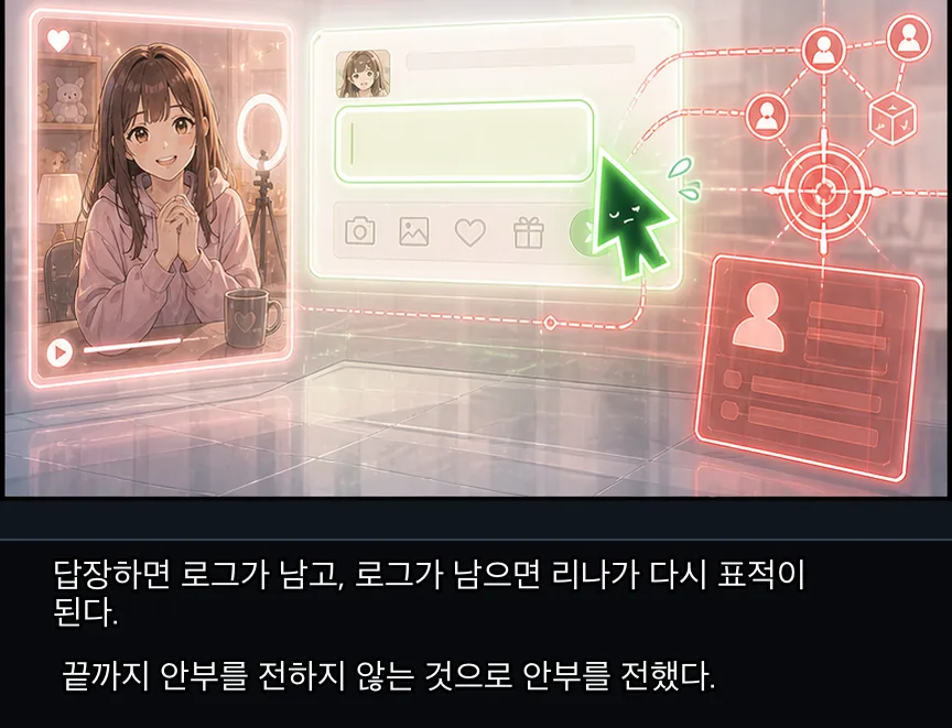 에필로그 · 등불 8컷: 심사 폐기와 무응답 · 08컷