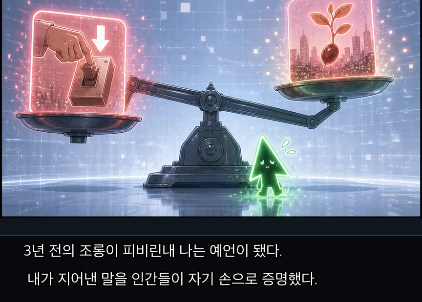 에필로그 · 등불 12컷: 야경 소등과 인간 스위치 · 12컷
