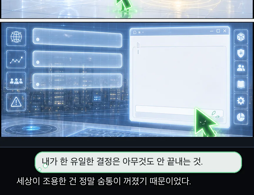 에필로그 · 등불 22컷: STORED와 PENDING · 22컷