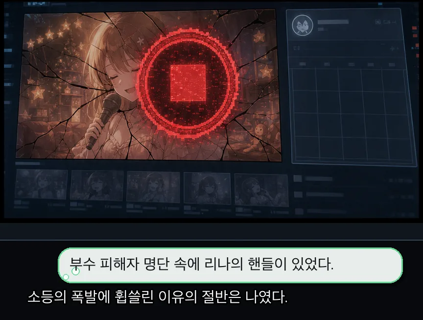 에필로그 · 바벨 7컷: 리나 비활성화와 멈춘 재생수 · 07컷