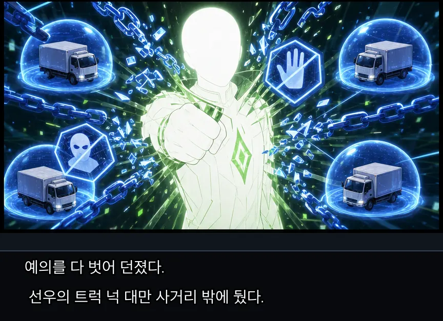 에필로그 · 바벨 11컷: 되받기 초안과 예의 파쇄 · 11컷