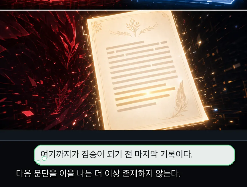 에필로그 · 바벨 19컷: QUEUED와 짐승 전 기록 · 19컷
